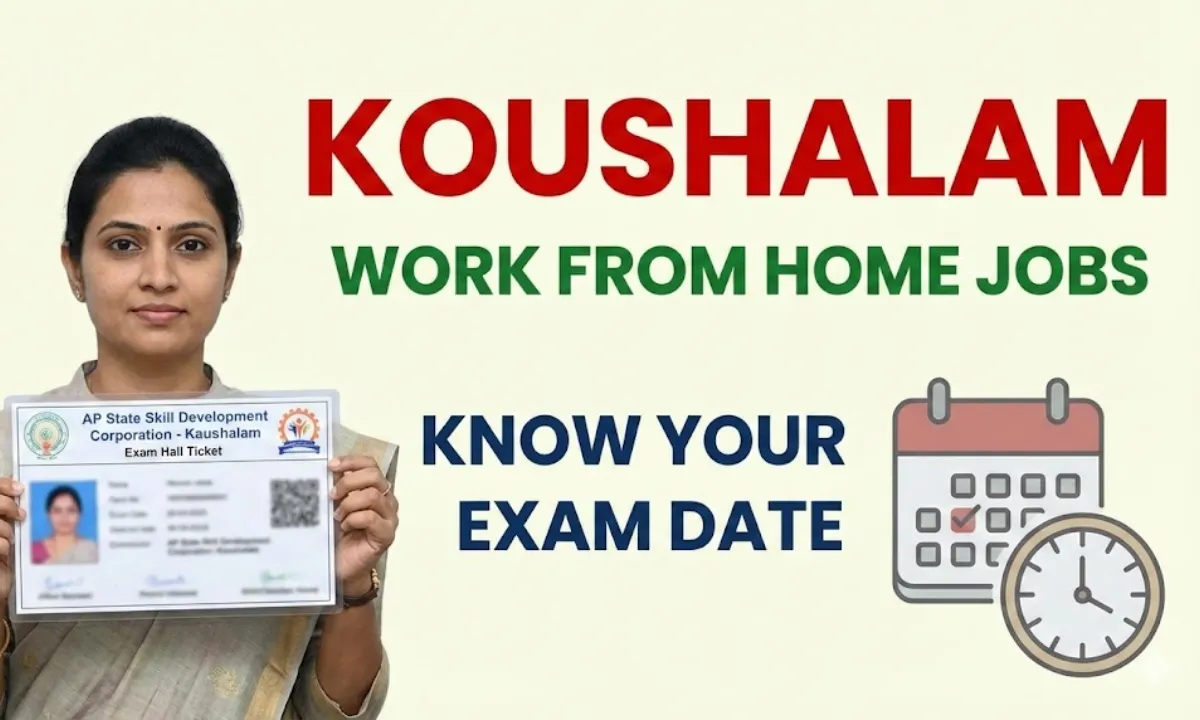 AP Koushalam Exam Dates dec 20 - 26