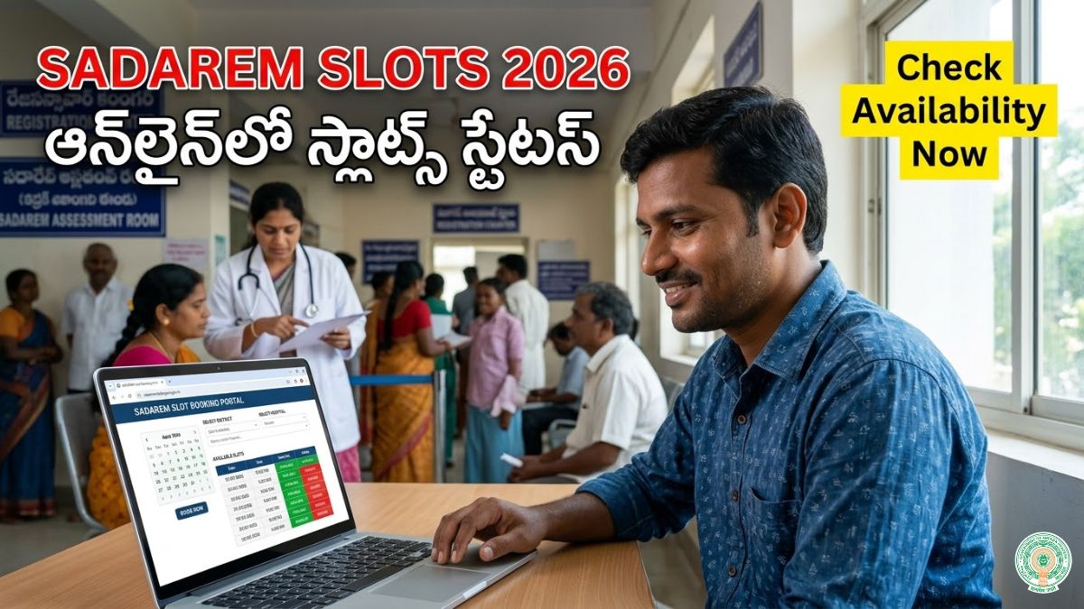 AP Sadarem Slots Availability Status Checker Online 2026
