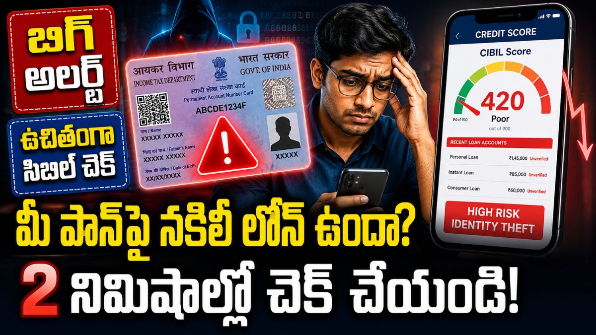 Check Fake Loan on PAN Card